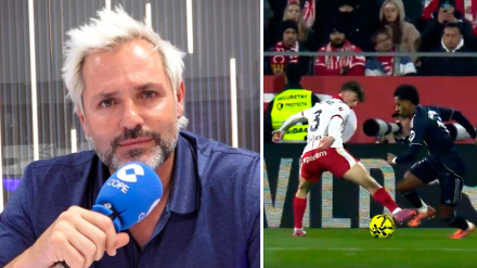 Santi Cañizares se 'moja' por el posible penalti de Joel Roca a Rodrygo