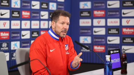 Diego Pablo Simeone, en rueda de prensa