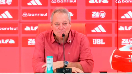 Abel Braga, durante su presentación como entrenador del Porto del Internacional de Porto Alegre