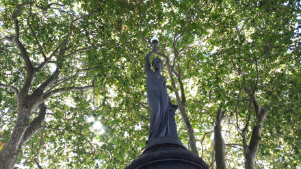 Fuente del Deseo de la Plaza de Azcárraga, en la Ciudad Vieja (A Coruña)