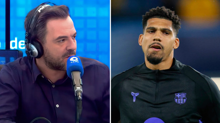 Nacho Peña y Ronald Araujo