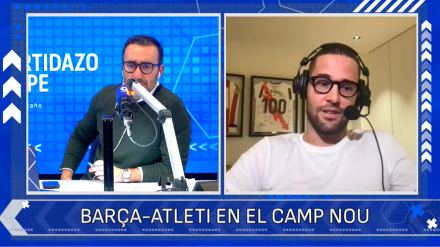 Juanma Castaño charla con Mario Suárez en El Partidazo de COPE