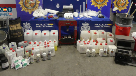 Efectos incautados en la operación