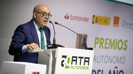 El presidente de ATA, Lorenzo Amor