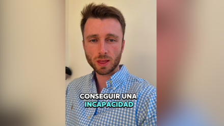 Víctor Arpa, abogado, en el vídeo