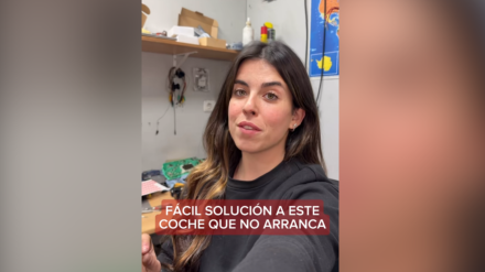 Irati Etxandi, mecánica, en el vídeo