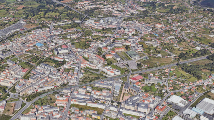 Vista aérea de Narón