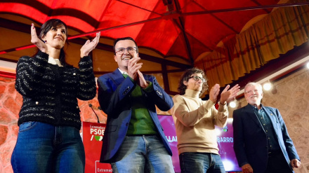 Ibarra ha acompañado a Gallardo en un acto en Villafranca de los Barros