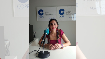 Paula González en COPE Navalmoral