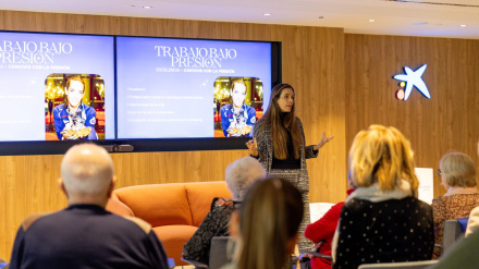 Ona Carbonell participó en una jornadas en CAIXABANK