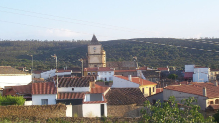 Vista de la localidad cacereña de Serrejón