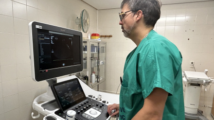 El nuevo ecocardiógrafo ya está operativo