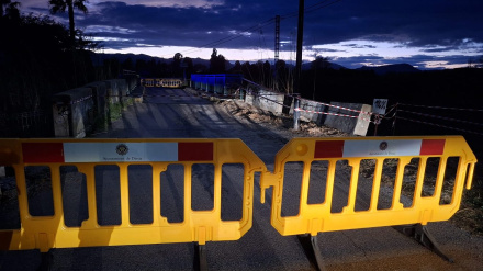 El Puente del Tollinero, sobre el río Molinell, permanecerá cerrado al tráfico por graves problemas estructurales detectados por técnicos