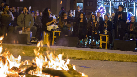 (Foto de ARCHIVO)Zambomba flamenca del onubense barrio de El Torrejón en una imagen de archivo.REMITIDA / HANDOUT por AYUNTAMIENTO DE HUELVAFotografía remitida a medios de comunicación exclusivamente para ilustrar la noticia a la que hace referencia la imagen, y citando la procedencia de la imagen en la firma13/12/2023