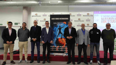 Presentación del Torneo Internacional de baloncesto de Íscar