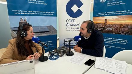 La Concejala de Innovación y Digitalización Urbana, Alicia Izquierdo, en Herrera en COPE MÁS Málaga