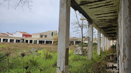 Patio cuartel Conde Cifuentes Es Castell
