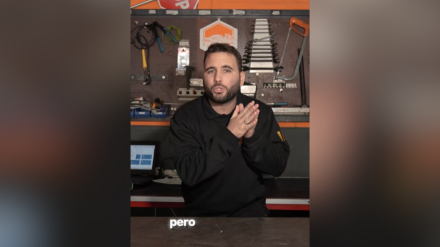 Juan José Ebenezer, mecánico, en el vídeo