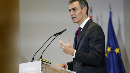 El presidente del Gobierno, Pedro Sánchez