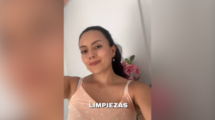 Lorena, en el vídeo