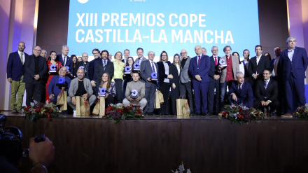 Foto de familia XIII Premios COPE CLM