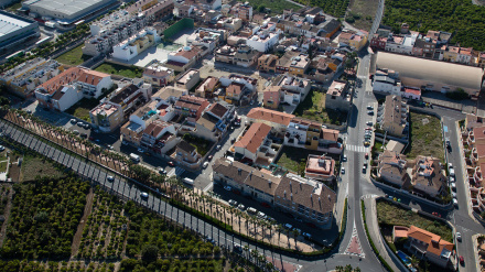 Beniflà visto desde arriba