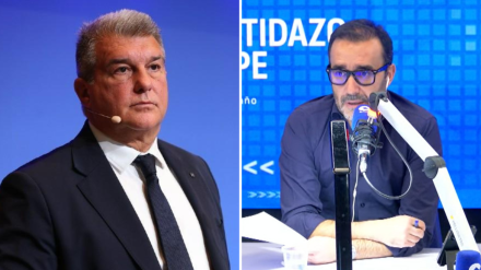 Joan Laporta y Juanma Castaño