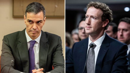 Pedro Sánchez y Mark Zuckerberg