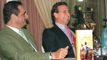 Carlos Herrera con Alfonso Ussía