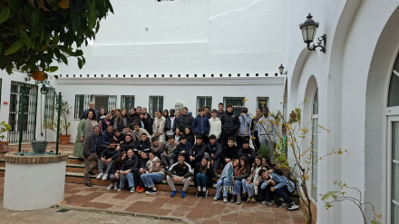 Alumnos 4º de la ESO del InES Francisco Garfias de Moguer