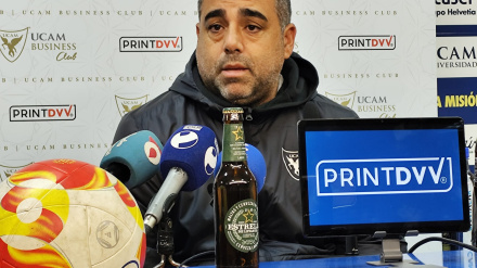 Germán Crespo, entrenador de UCAM Murcia CF