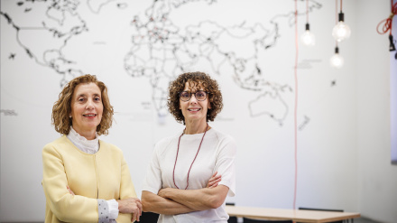 Sofía López y Lula de León, al frente de 'Creators of next'