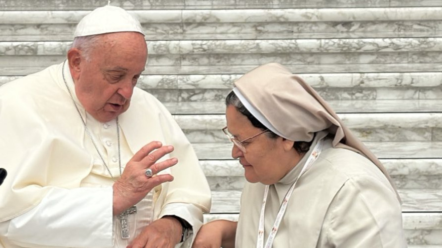 Xiskya y el papa Francisco