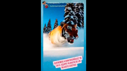 La polémica publicación de la mujer del jugador del Mallorca Dani Rodríguez