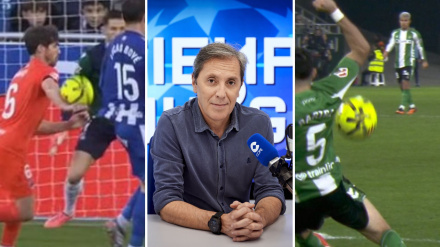 Paco González penaltis por manos