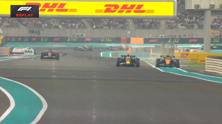 Imagen de la acción de Norris contra Tsunoda