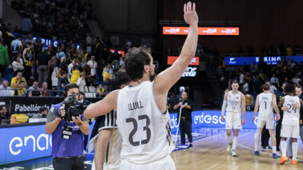 Tiro ganador de Sergio Llull en Tenerife en el último segundo