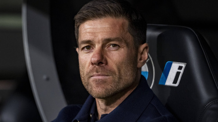 Xabi Alonso, en el banquillo del Bernabéu