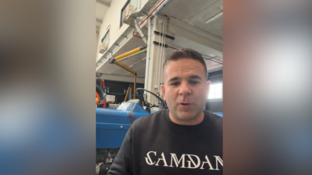 Ángel Gaitán, empresario, en el vídeo