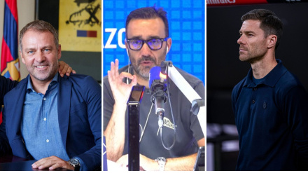 Flick, Juanma y Xabi Alonso