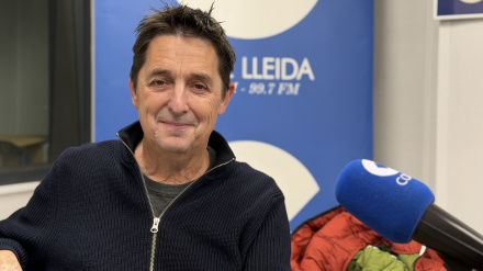 Ramon Molins de l'Associació Hangar de Magraners als estudis de COPE Lleida