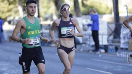 Elena Congost voló en la última Maratón de Valencia