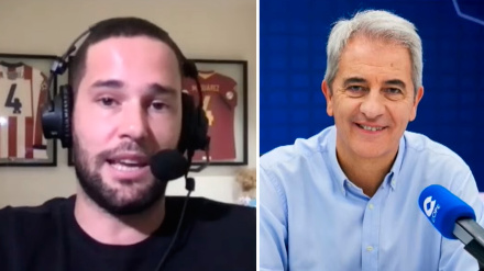 Mario Suárez y Manolo Lama