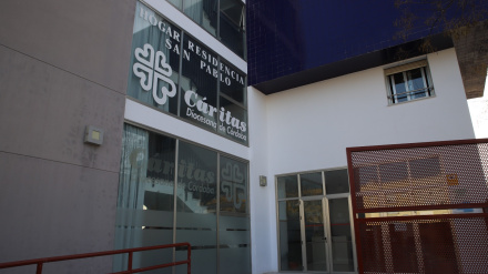 Fachada del Hogar Residencia San Pablo