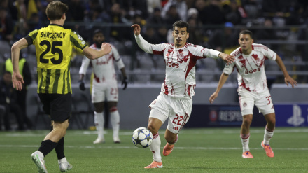 El encuentro entre Kairat Almaty y Olympiacos se jugó en el Astana Arena a -20 grados.