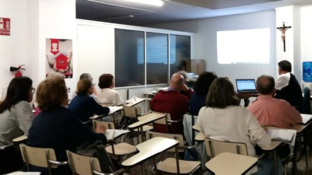 Voluntarios de Cáritas en Castellón
