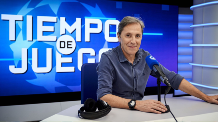 Paco González, en el estudio de Tiempo de Juego