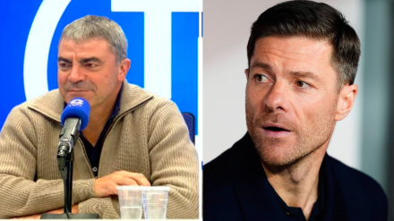 Manolo Sanchís y Xabi Alonso