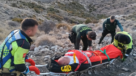 Rescate del accidentado