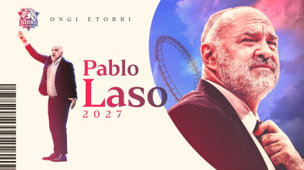 Laso a su llegada a Baskonia